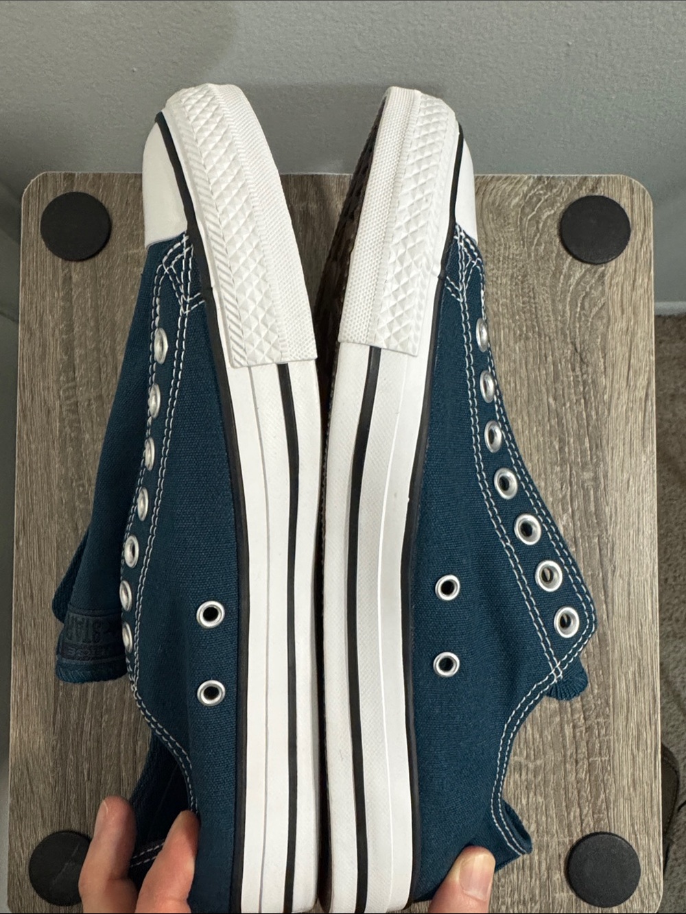 Converse Chuck Taylor All Star Slip-On Teal Blue US Men 9.5 - Picture 7 of 9